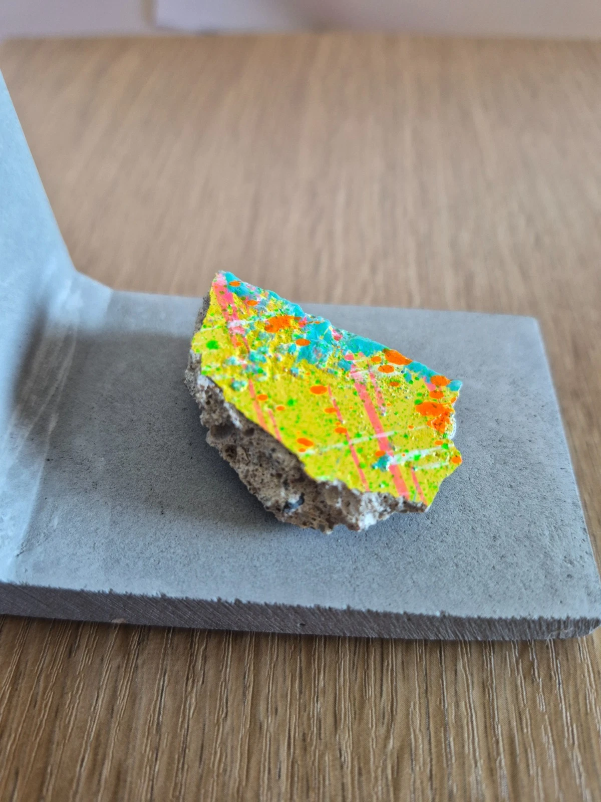 Stunning Genuine Piece of The Berlin Wall Mounted on Replica Panel of The Wall - Image 10