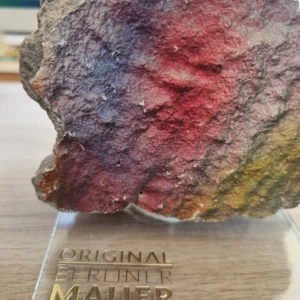 Original Very Large 11 cm Piece of the BERLIN WALL on Perspex Display + COA